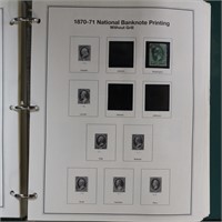 US Stamp Collection Used in Album