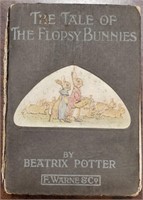 US Book Beatrix Potter 1909 Flopsy Bunnies