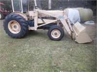 FORD 3400 industrial tractor w/loader