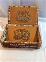 Lot of 2  cigar boxes