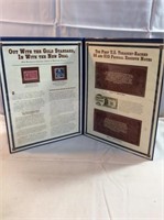 The first US treasury backed five and $10 federal