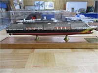 SCHERBK SHIP MODEL QUEEN VICTORIA CRUISE SHIP