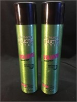 Garnier Fructis style volume hairspray , set of 2
