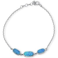 Blue Opal Designer Bracelet