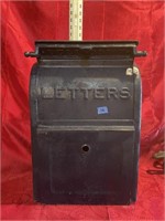 cast iron US mail box