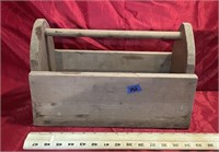 hanfmade wooden tool carrier