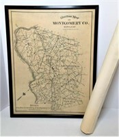 Bucks 1906 Map of Montgomery Co. MD