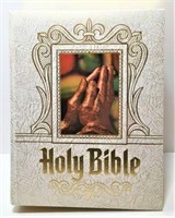 Vintage Vinyl Covered Holy Bible