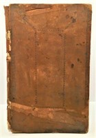 Antique 1834 Vellum Covered Ledger