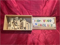 wooden maze toy