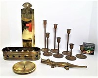 Brass Candle Sticks & More