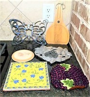 Trivets in Assorted Materials