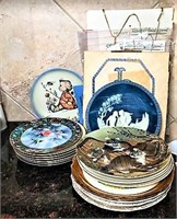 Incolay and other Collectible Plates