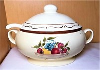 Around the Orchard Ceramic Soup Tureen & Ladle