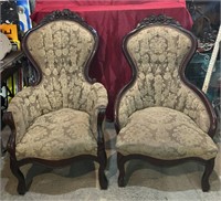victorian style chairs