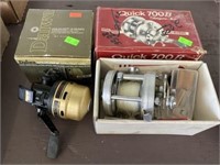 Daiwa Gold Cast Lll Spin Cast. Reel Gc80 And Dam
