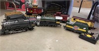 Lionel & New Bright Train Engines, Cars & Tracks