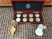 Pope John Paul II gold (color) coins and more