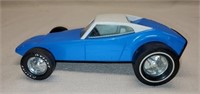 Vintage Blue & White Metal Nylint Toy Car