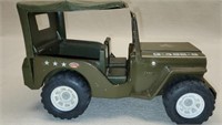 Vintage Tonka Metal G-452-8 Military Jeep