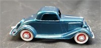 Beautiful vintage teal color Hubbley toy car
