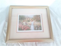 Lynn Gertenbach framed and matted the rose tree