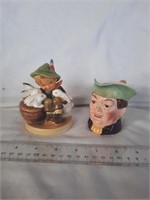 Goebel figurine and beswick mug