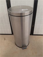 Stainless Steel Trash Can 26" X 11 1/2"