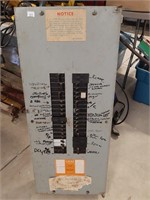 Electrical Panel 34 1/2" X 14 1/2"