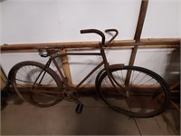 Antique Rusty Bike, Great For Outdoor Decor!