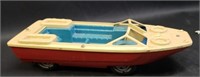 Vintage tonka plastic boat car