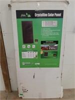 Crystalline Solar Panel In Box