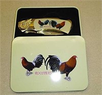 Roosters pocket knife