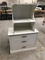 Chest of drawers and shelf