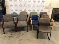 Assorted lobby chairs