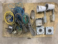 BOX OF ELETRICAL COMPONENTS