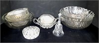 Assortment of Decorative Glassware