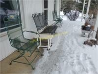 Patio Furniture and Porch Contents