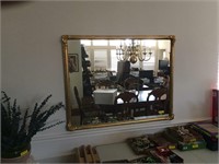 Gilded Framed Mirror 29 x 48
