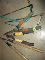 Bow saws, pruners