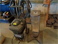 Craftsman 5hp pressure washer, electric heater