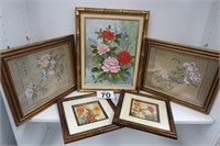 Framed Flower Prints