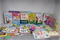 Large Lot Childrens Books - Dr. Seuss & More