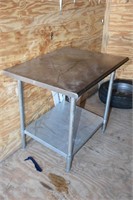 STAINLESS STEEL COMMERCIAL TABLE ! -OS