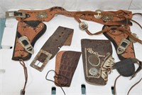 VINTAGE TOY HOLSTERS ! -A-13