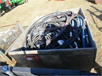 Crate w/Various Hose