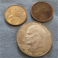 3 Dollar Coins