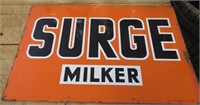 Surge Milker Adv. Sign