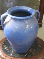 Lg. Pottery Double Handle Vase