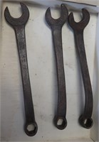 3 Iron Wrenches (2 Ford)
